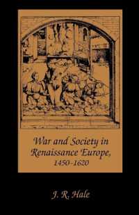 War and Society in Renaissance Europe, 1450-1620