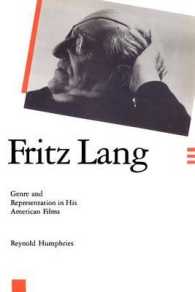 Fritz Lang : Genre and Representation in His American Films