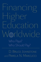 高等教育と財源：国際的考察<br>Financing Higher Education Worldwide : Who Pays? Who Should Pay?