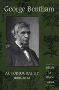 George Bentham : Autobiography, 1800-1834