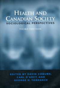 Health and Canadian Society : Sociological Perspectives