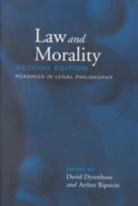 Law and Morality : Readings in Legal Philosophy