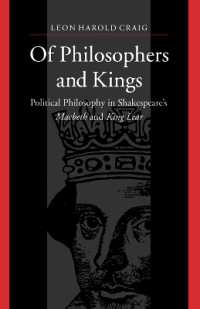 Of Philosophers and Kings : Political Philosophy in Shakespeare's Macbeth and King Lear