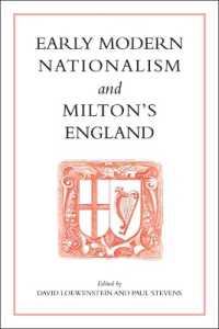 Early Modern Nationalism and Milton's England