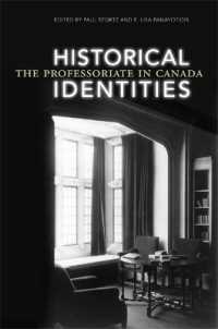 Historical Identities : The Professoriate in Canada (Heritage)