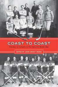 Coast to Coast : Hockey in Canada to the Second World War