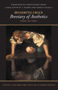 Breviary of Aesthetics : Four Lectures (Lorenzo Da Ponte Italian Library)