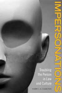 Impersonations : Troubling the Person in Law and Culture