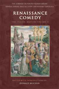 Renaissance Comedy : The Italian Masters - Volume 2 (Lorenzo Da Ponte Italian Library)