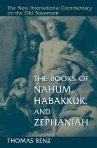 Books of Nahum, Habakkuk, and Zephaniah (New International Commentary on the Old Testament (Nicot))