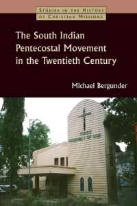 South Indian Pentecostal Movement in the Twentieth Century (Studies in the History of Christian Missions)