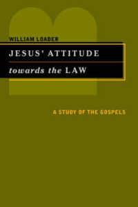 Jesus' Attitude Towards the Law : A Study of the Gospels