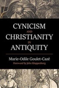 Cynicism and Christianity in Antiquity -- Hardback