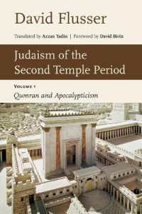 Judaism of the Second Temple Period : Qumran and Apocalypticism, vol. 1