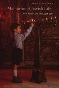 Memories of Jewish Life : From Italy to Jerusalem, 1918-1960