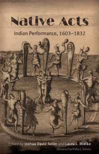 Native Acts : Indian Performance, 1603-1832