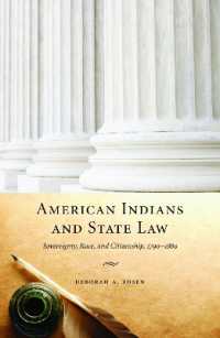 American Indians and State Law : Sovereignty, Race, and Citizenship, 1790-1880