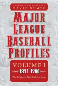 Major League Baseball Profiles, 1871-1900, Volume 1 : The Ballplayers Who Built the Game