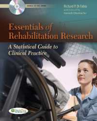 Essentials of Rehabilitation Research : A Statistical Guide to Clinical Practice