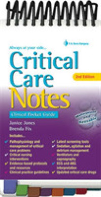 Critical Care Notes : Clinical Pocket Guide （2 POC SPI）
