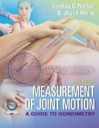 関節可動域測定：ゴニオメトリー・ガイド（第５版）<br>Measurement of Joint Motion : A Guide to Goniometry （5TH Spiral）