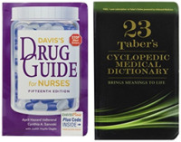 Tabers Cyclopedic Medical Dictionary 23rd ed. + Davis's Drug Guide for Nurses, 15th Ed. （23 PCK PAP）