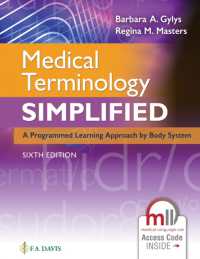 Medical Terminology Simplified : A Programmed Learning Approach by Body System -- Paperback / softback （6 Revised）