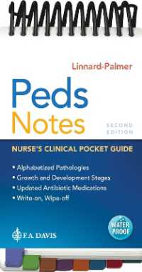 Peds Notes : Nurse's Clinical Pocket Guide （2ND Spiral）
