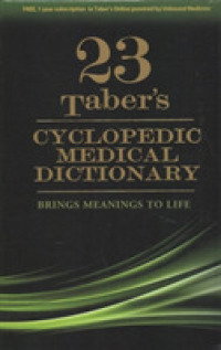 Tabers Cyclopedic Medical Dictionary 23rd Ed. + Davis's Drug Guide for Nurses 16th Ed. + Davis's Comprehensive Manual of Laboratory & Diagnostic Tests （23 PCK PAP）