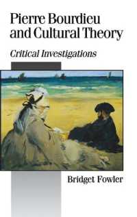 Ｐ．ブルデューと文化理論：批判的探求<br>Pierre Bourdieu and Cultural Theory : Critical Investigations (Published in association with Theory, Culture & Society)