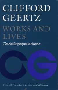 Works and Lives : The Anthropologist as Author