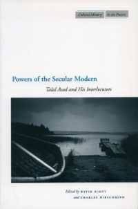 Powers of the Secular Modern : Talal Asad and His Interlocutors (Cultural Memory in the Present)
