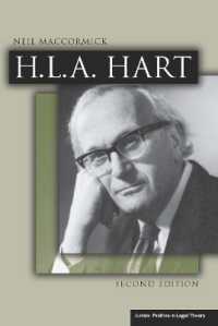 H．L．A．ハート伝（第２版）<br>H.L.a. Hart (Jurists: Profiles in Legal Theory) （2ND）