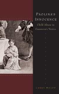 Paolina's Innocence : Child Abuse in Casanova's Venice