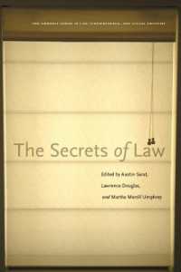 The Secrets of Law (The Amherst Series in Law, Jurisprudence, and Social Thought)