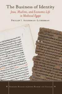 The Business of Identity : Jews, Muslims, and Economic Life in Medieval Egypt (Stanford Studies in Jewish History and Culture)