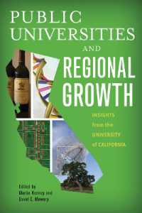 Public Universities and Regional Growth : Insights from the University of California (Innovation and Technology in the World Economy)