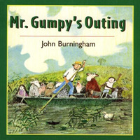『ガンピーさんのふなあそび』（原書）<br>Mr. Gumpy's Outing （Board Book）