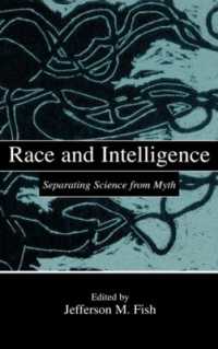 人種と知能：科学と神話<br>Race and Intelligence : Separating Science from Myth