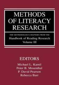 Methods of Literacy Research : The Methodology Chapters from the Handbook of Reading Research, Volume III