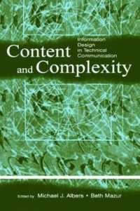 Content and Complexity : information Design in Technical Communication