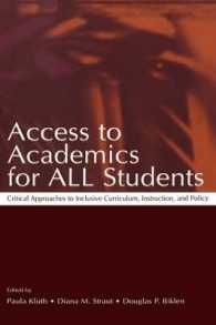 Access to Academics for All Students : Critical Approaches to Inclusive Curriculum, Instruction, and Policy