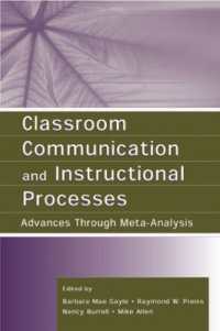 Classroom Communication and Instructional Processes : Advances through Meta-Analysis (Routledge Communication Series)