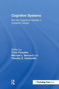 Cognitive Systems : Human Cognitive Models in Systems Design