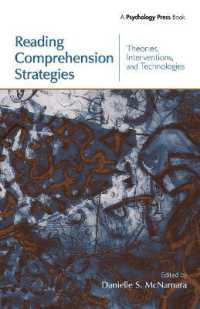 Reading Comprehension Strategies : Theories, Interventions, and Technologies