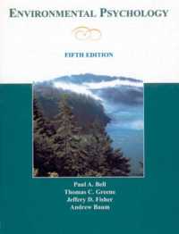 環境心理学（第５版）<br>Environmental Psychology （5TH）