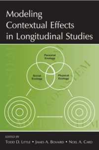 縦断的研究における文脈効果のモデリング<br>Modeling Contextual Effects in Longitudinal Studies