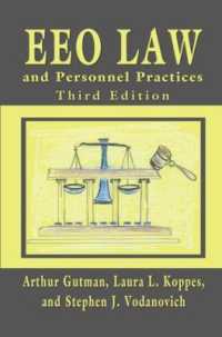 雇用機会均等法と人事実務（第３版）<br>EEO Law and Personnel Practices （3RD）