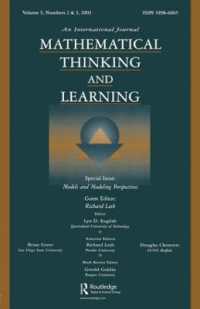 Models and Modeling Perspectives : A Special Double Issue of mathematical Thinking and Learning