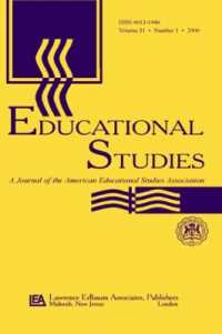 Education after 9/11 : A Special Issue of educational Studies
